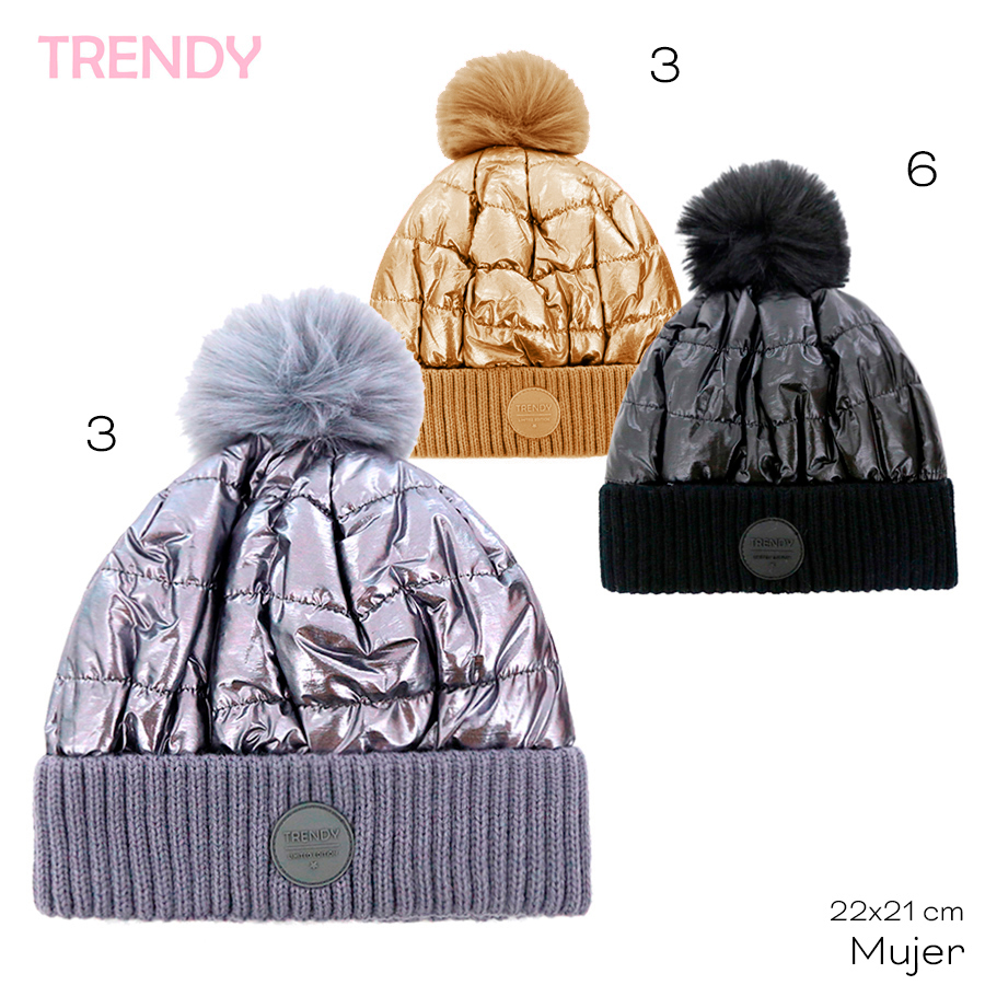 Gorro Adulto Trendy Varios Colores 13654B