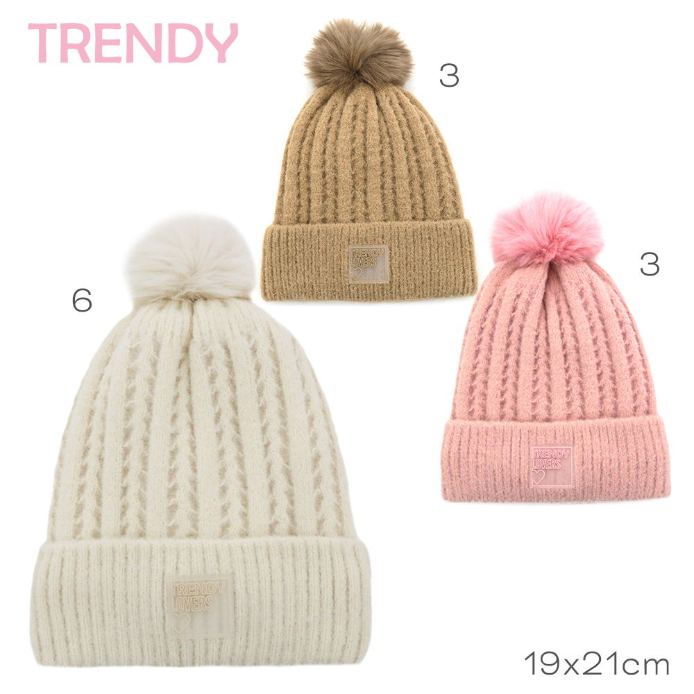 Gorro Adulto Trendy Beige 13659B
