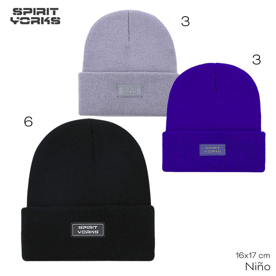 Gorro Infantil Niño Spirit Yorks Varios Colores 13843
