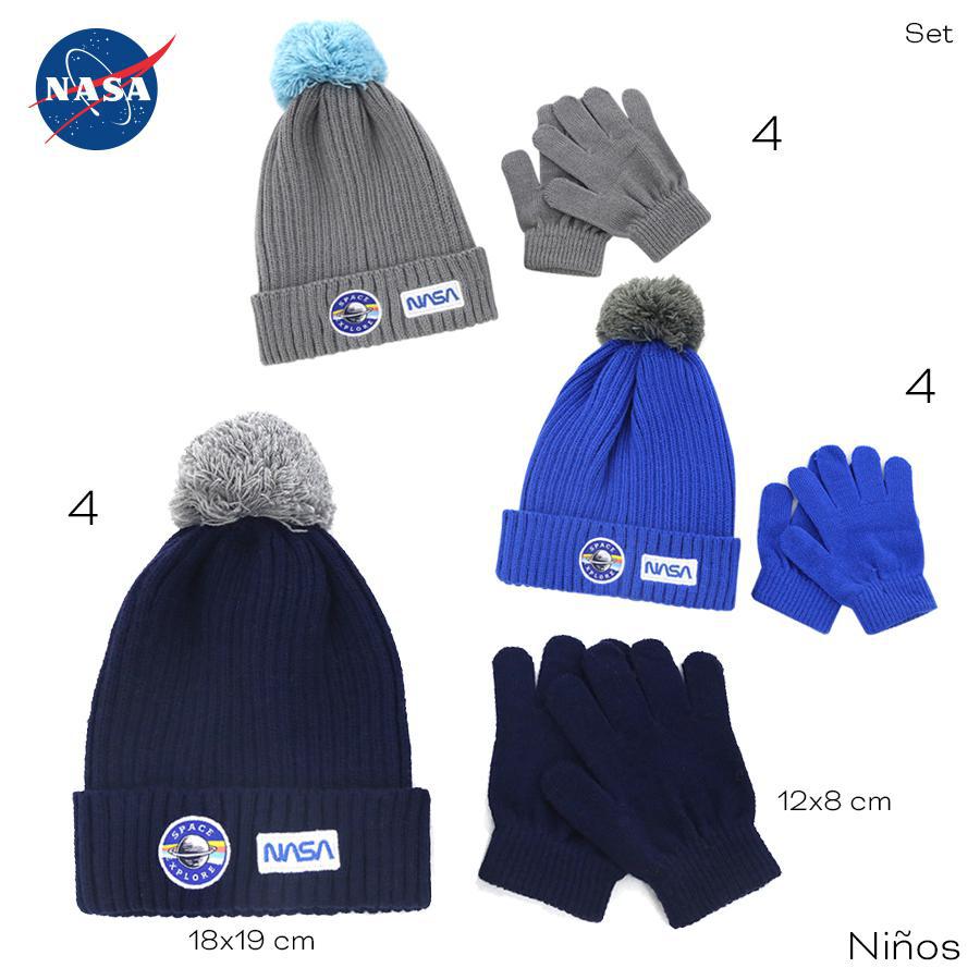 Set X2 de Invierno Infantil NASA Varios Colores 13927