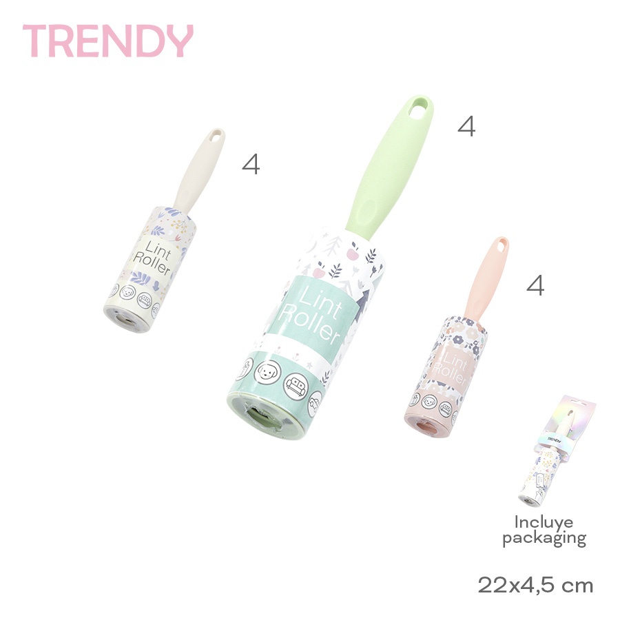 Saca Pelusas Trendy Varios Colores 14596C
