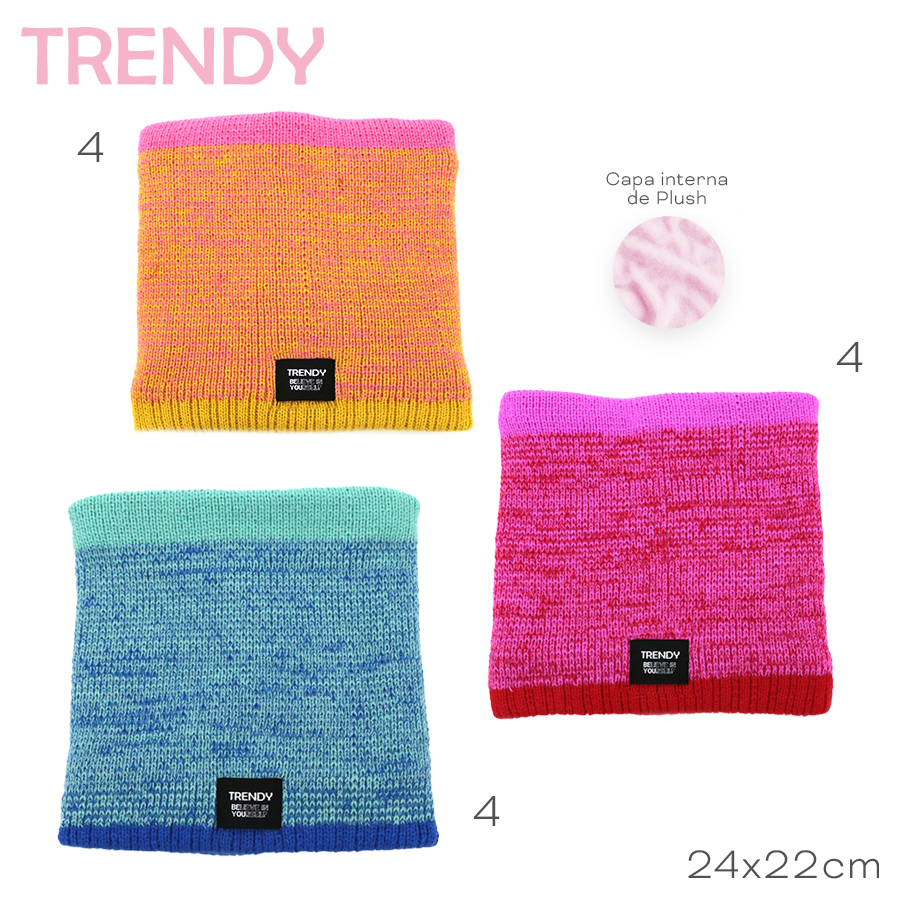 Cuello Trendy Varios Colores 15758