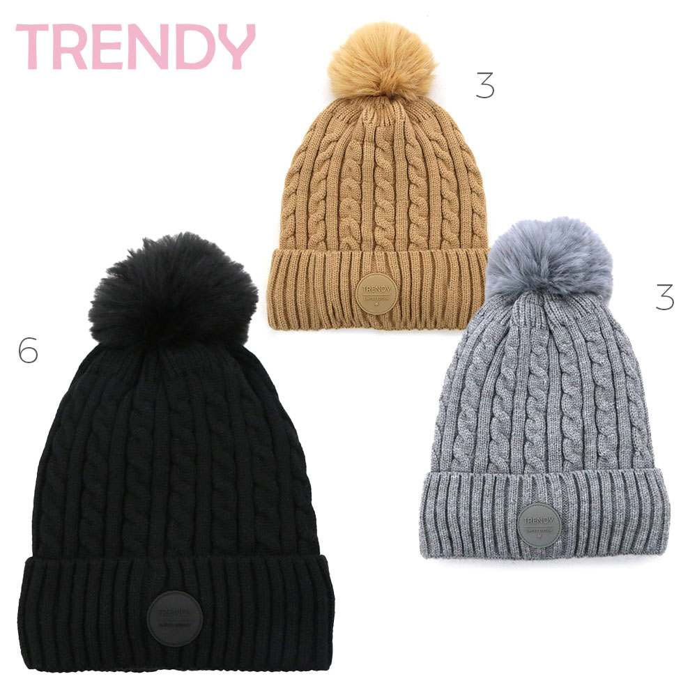 Gorro Trendy Negro 15773