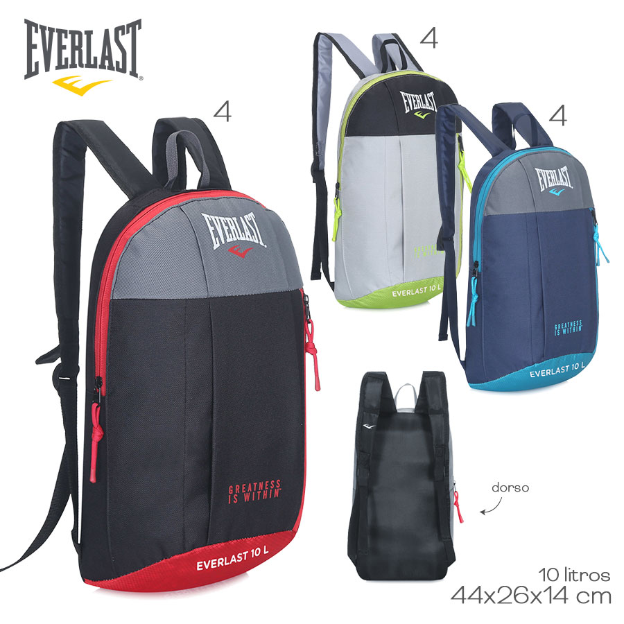 Mochila Outdoor Everlast Gris 15983
