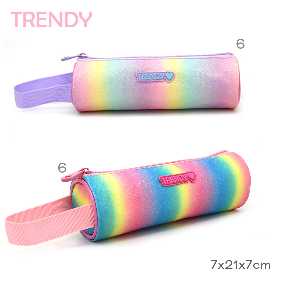 Cartuchera Trendy Cierre Rosa 16323