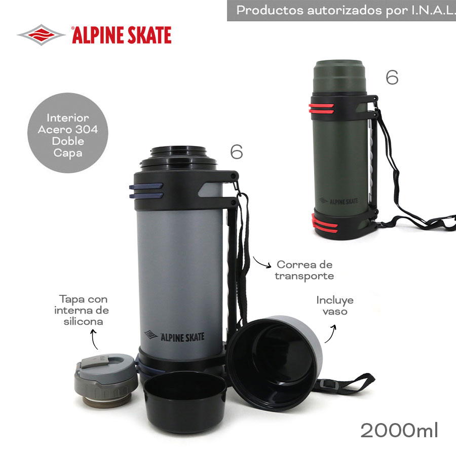 Termo Alpine Skate Varios Colores 16455