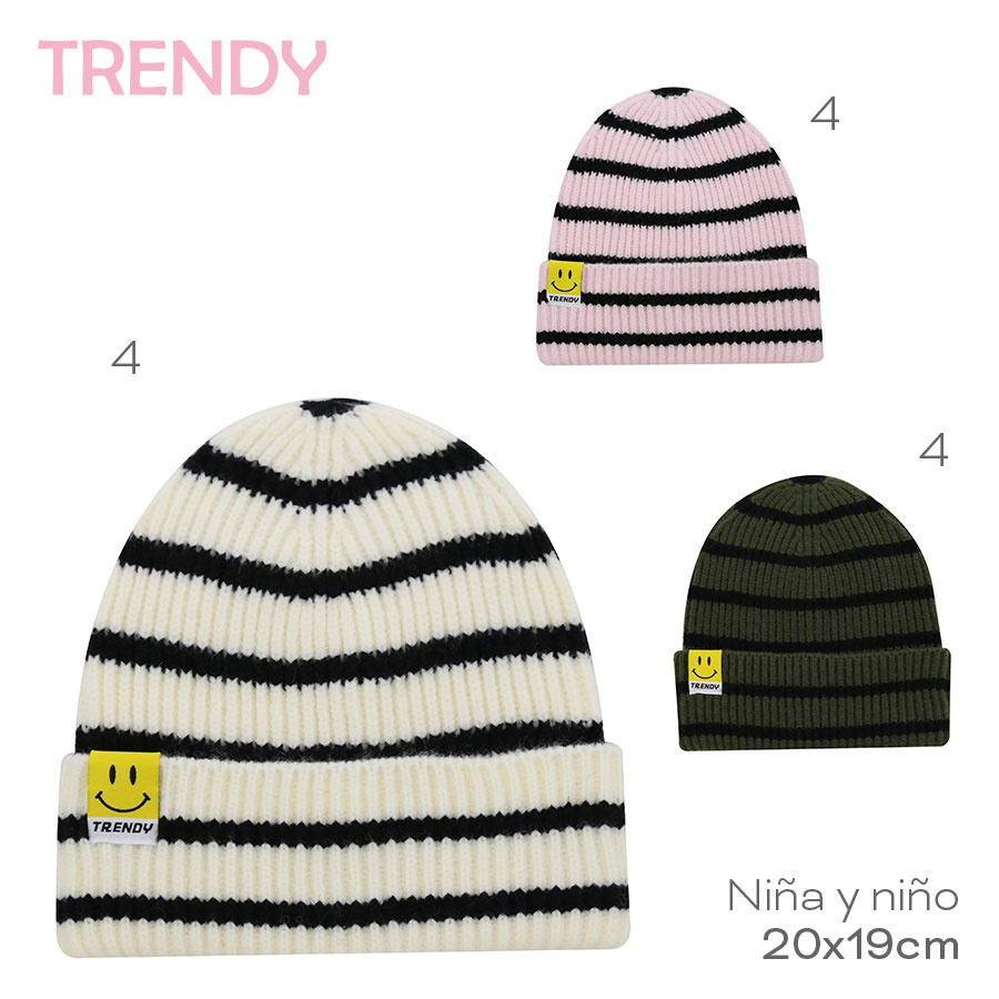 Gorro Trendy Varios Colores 16900