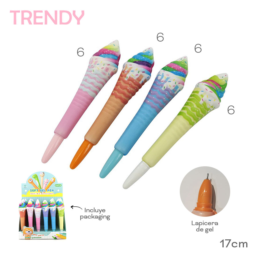 Lapicera Trendy Varios Colores 17163