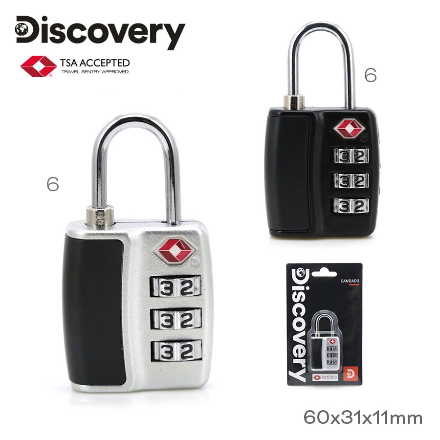 Candado TSA Discovery Varios Colores 17213