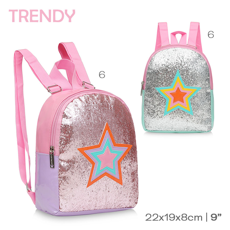 Mochila 9 Trendy Varios Colores 17413