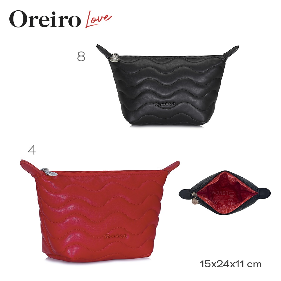 Portacosmetico Las Oreiro Negro 17664B