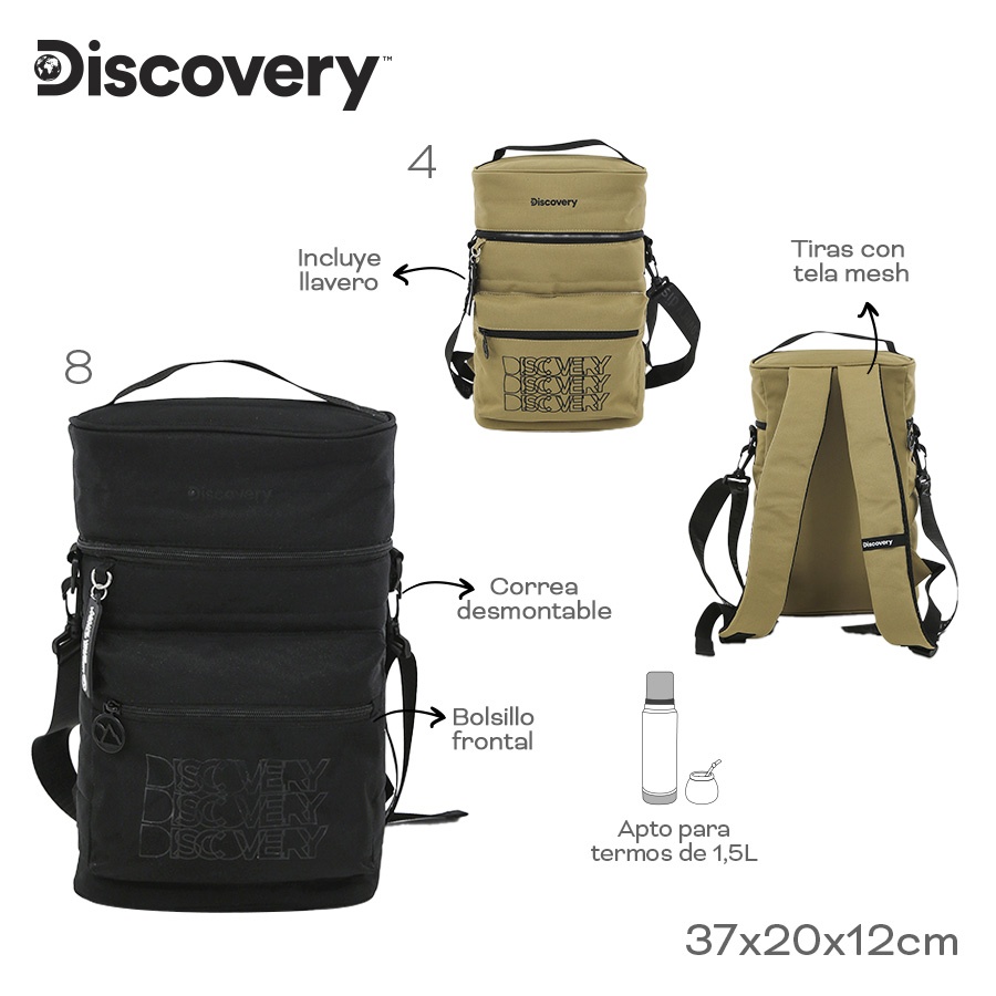 Mochila Matera Discovery Camel 18462B