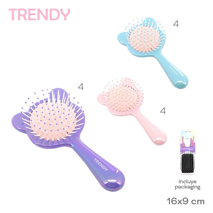Cepillo Trendy Varios Colores 18667