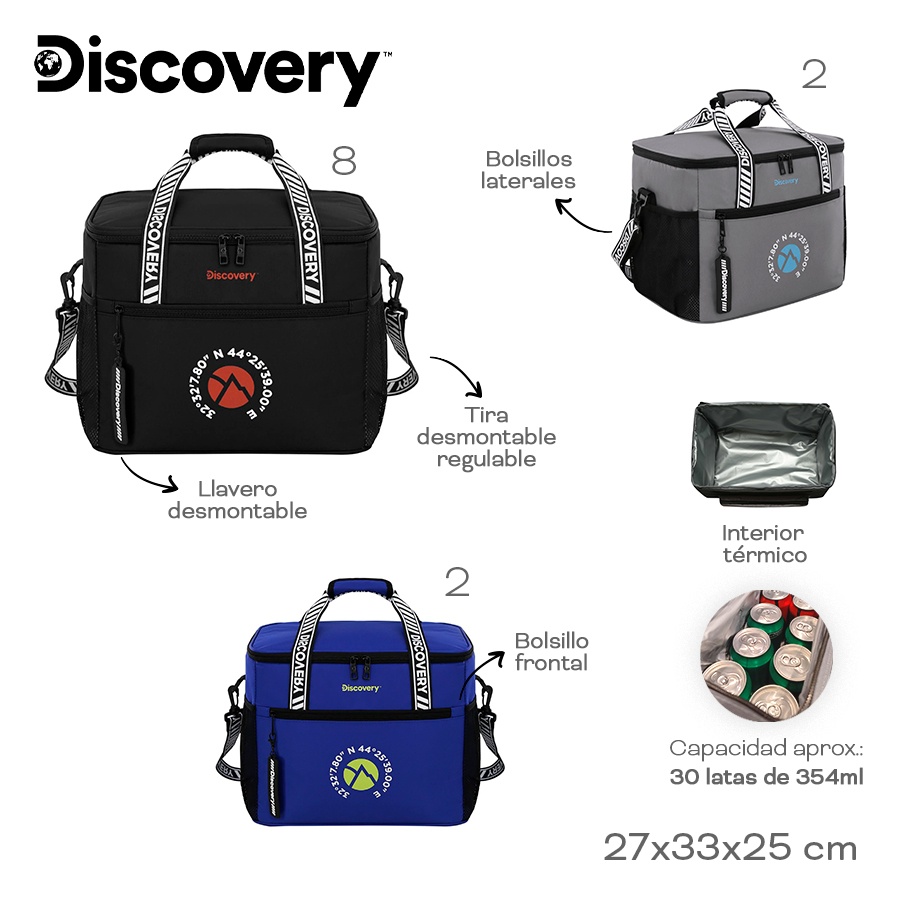 Heladerita Discovery Varios Colores 19067