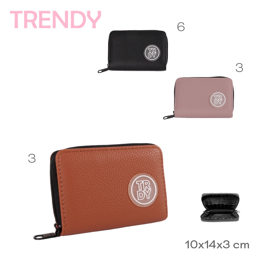 Billetera Trendy Varios Colores 19108