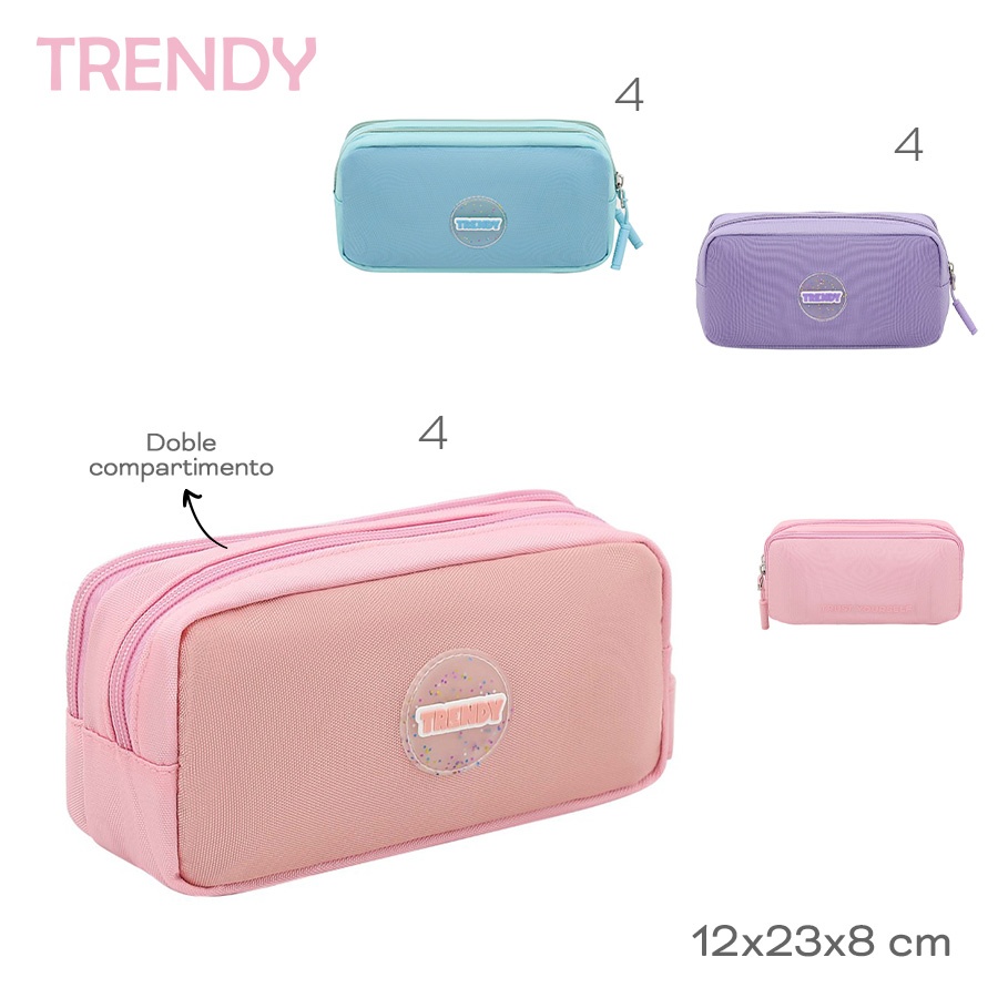 Cartuchera Trendy Varios Colores 19258