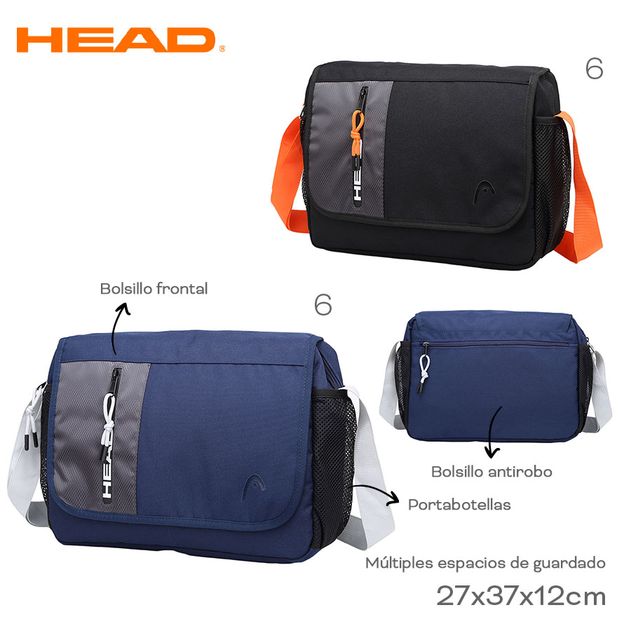 Morral Carpetero Head Varios Colores 22197