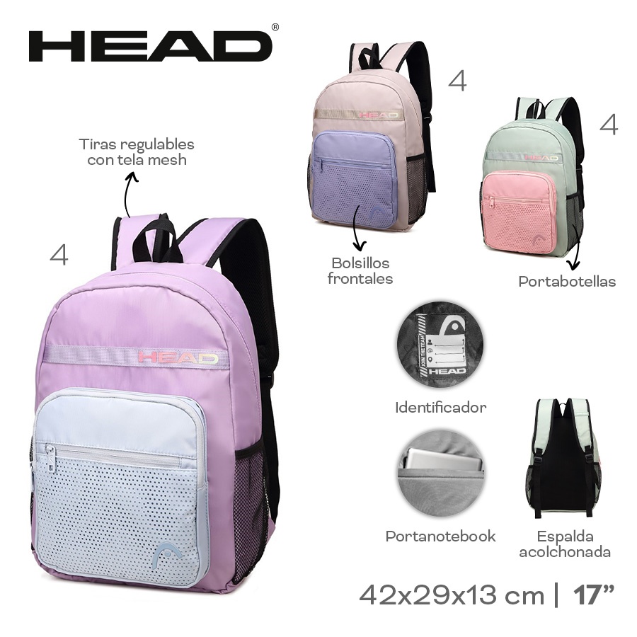 Mochila Head Varios Colores 22674