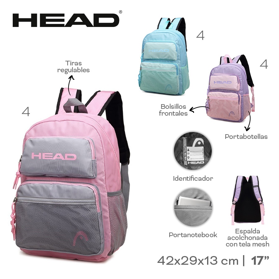 Mochila Head Varios Colores 22681
