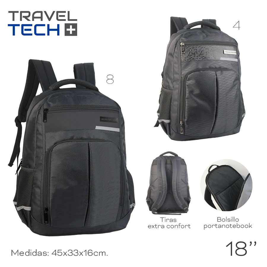 Mochila Portanotebook Travel Tech Varios Colores 27529