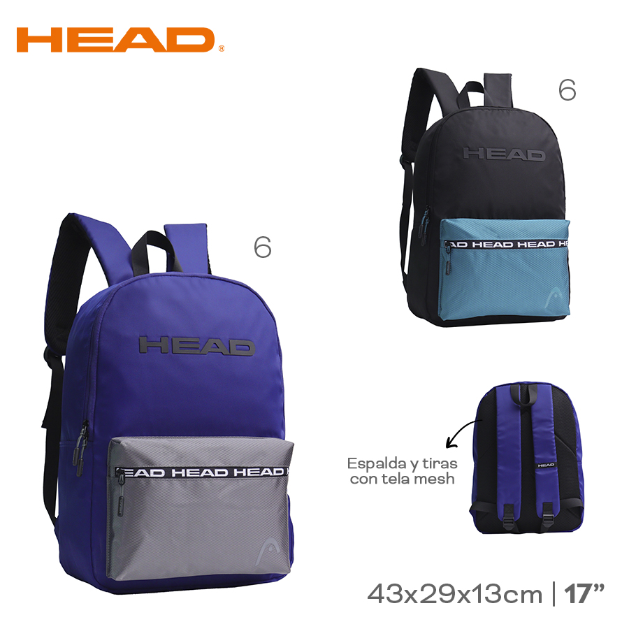 Mochila 17 Head Azul 28176