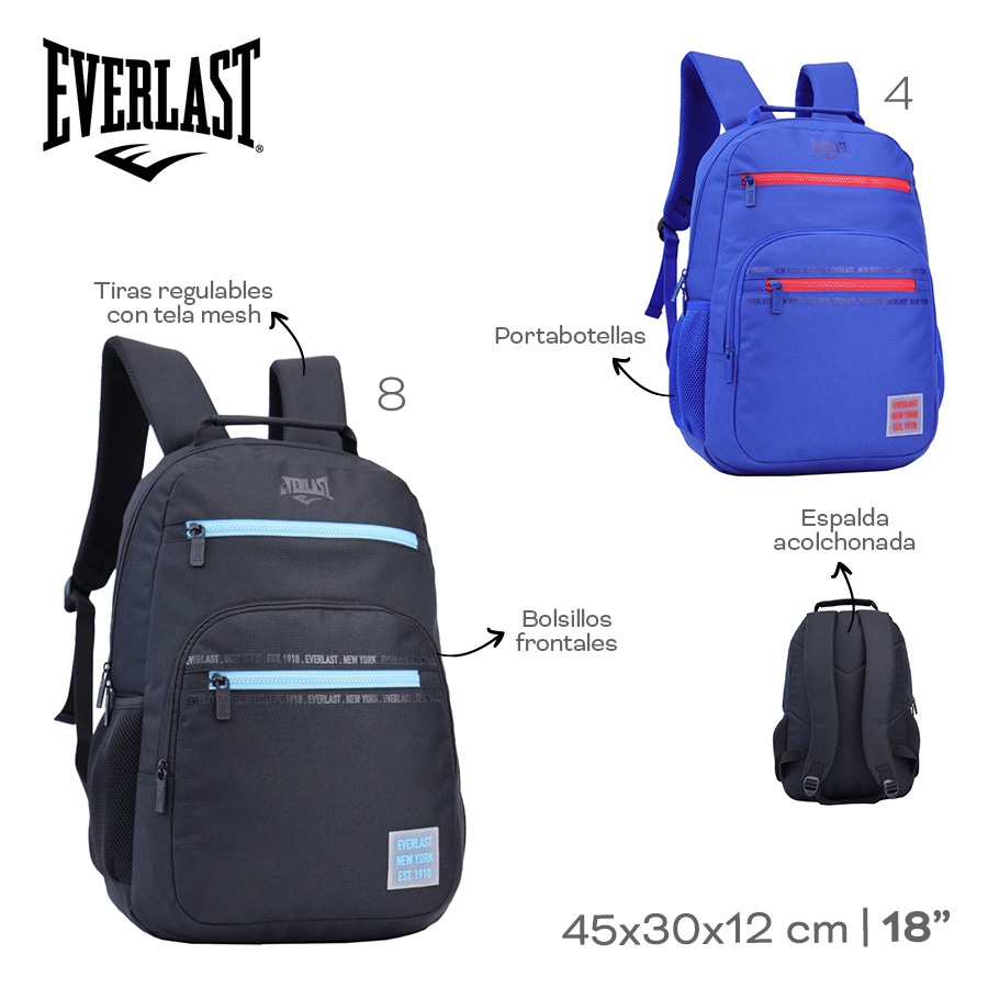 Mochila Everlast Azul 28502