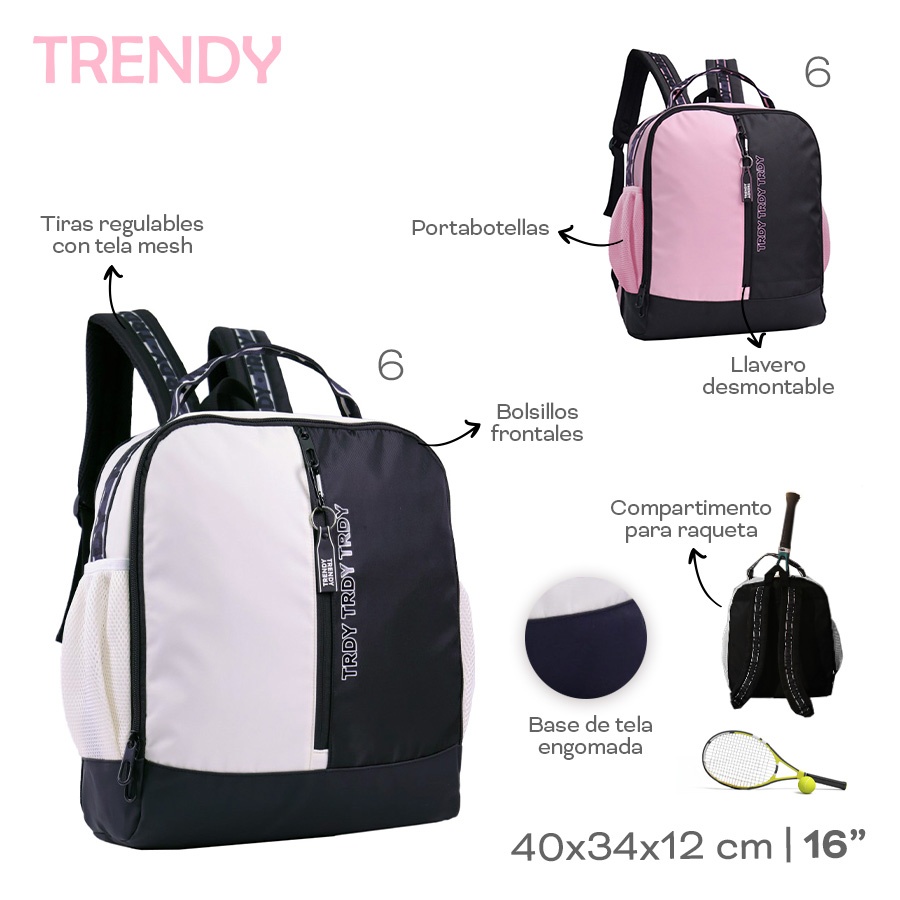 Mochila Trendy Varios Colores 28536