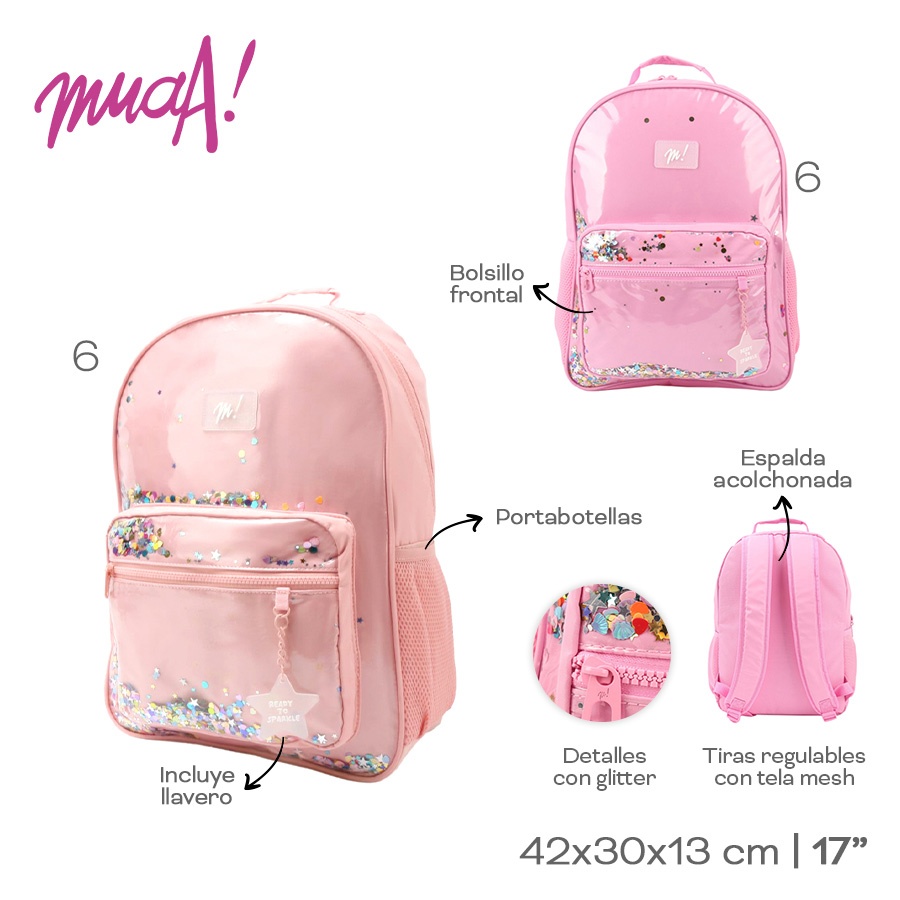 Mochila Muaa Varios Colores 28794