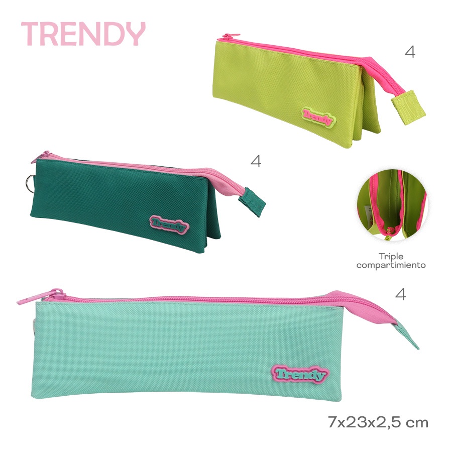 Cartuchera Trendy Varios Colores 28820