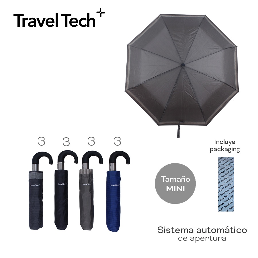 Paraguas Travel Tech Varios Colores 28866