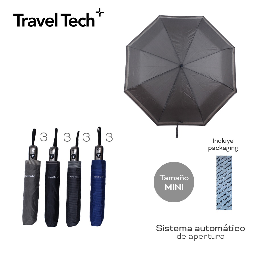 Paraguas Travel Tech Varios Colores 28868