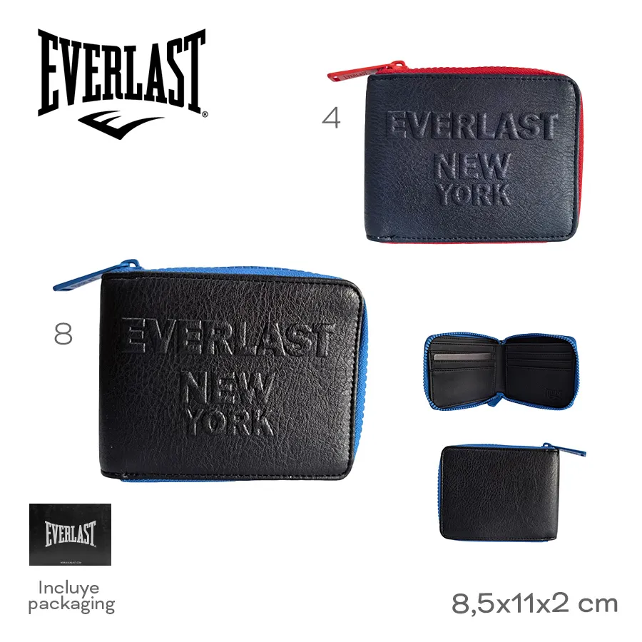 Billetera Everlast Varios Colores 28904