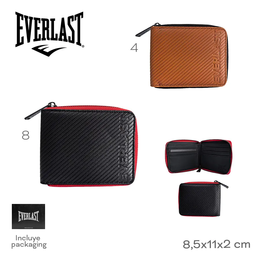 Billetera Everlast Negro 28910