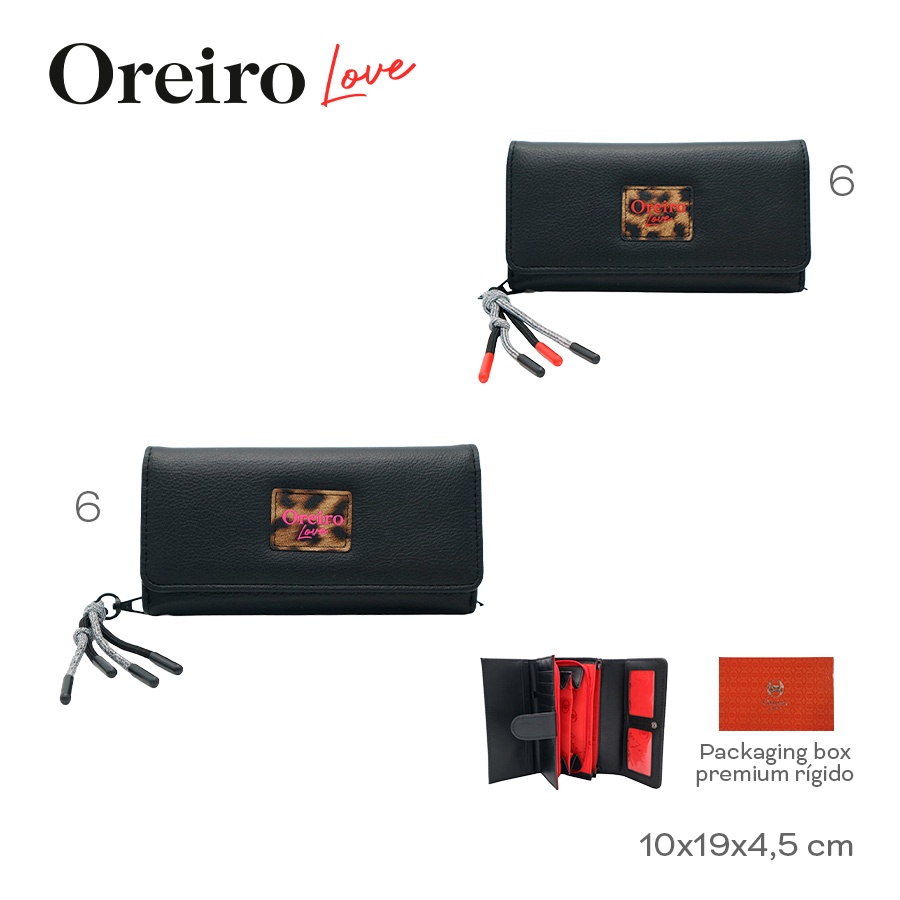 Billetera Oreiro Love Varios Colores 29037