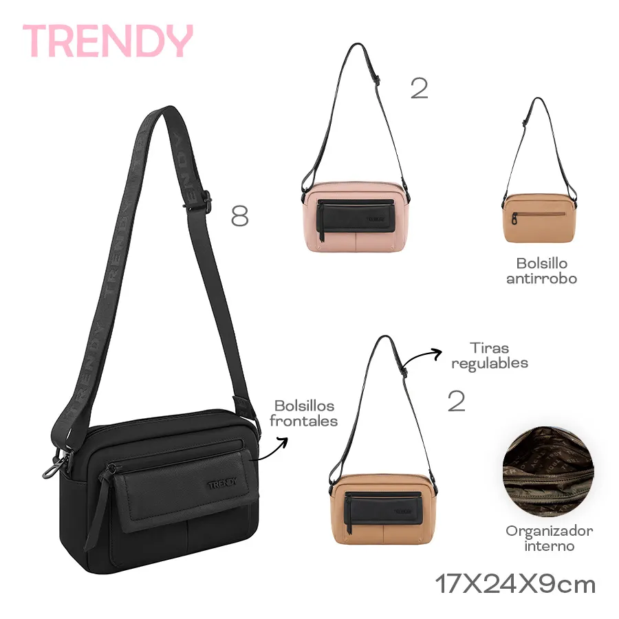 Morral Trendy Rosa 30020