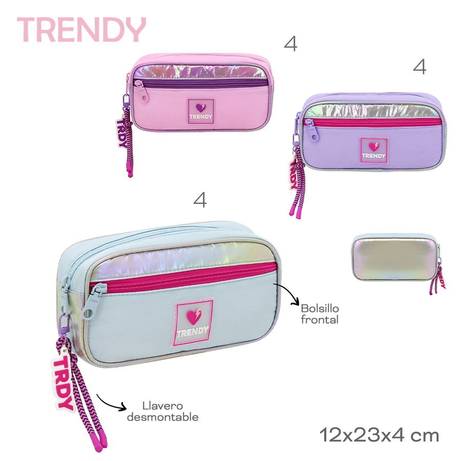 Cartuchera Trendy Varios Colores 30153