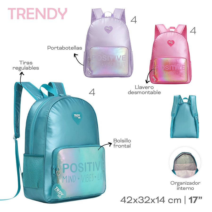 Mochila Trendy Varios Colores 30160