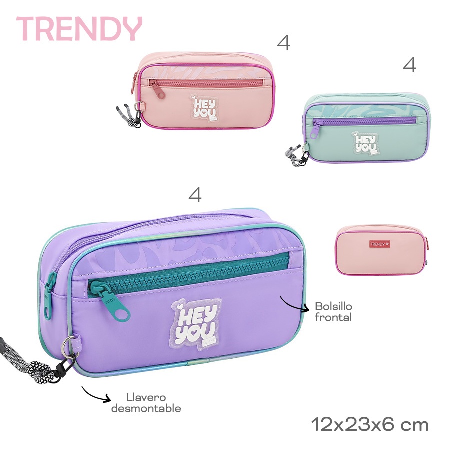 Cartuchera Trendy Varios Colores 30165