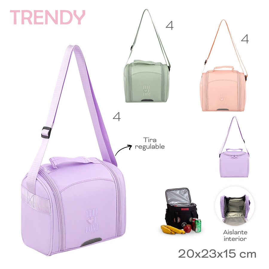 Lunchera Trendy Varios Colores 30179