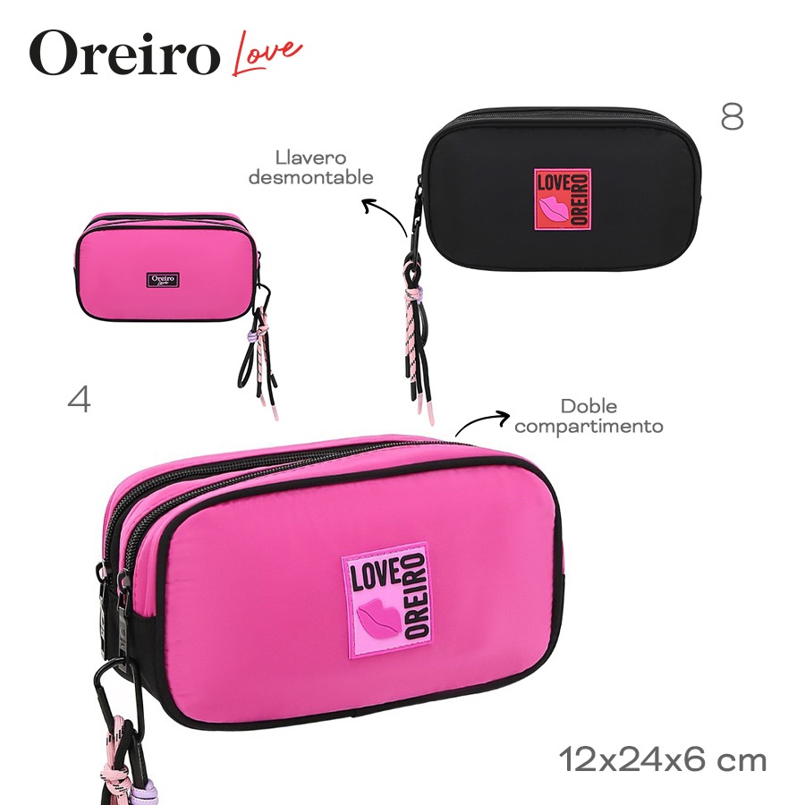Cartuchera Oreiro Negro 30184
