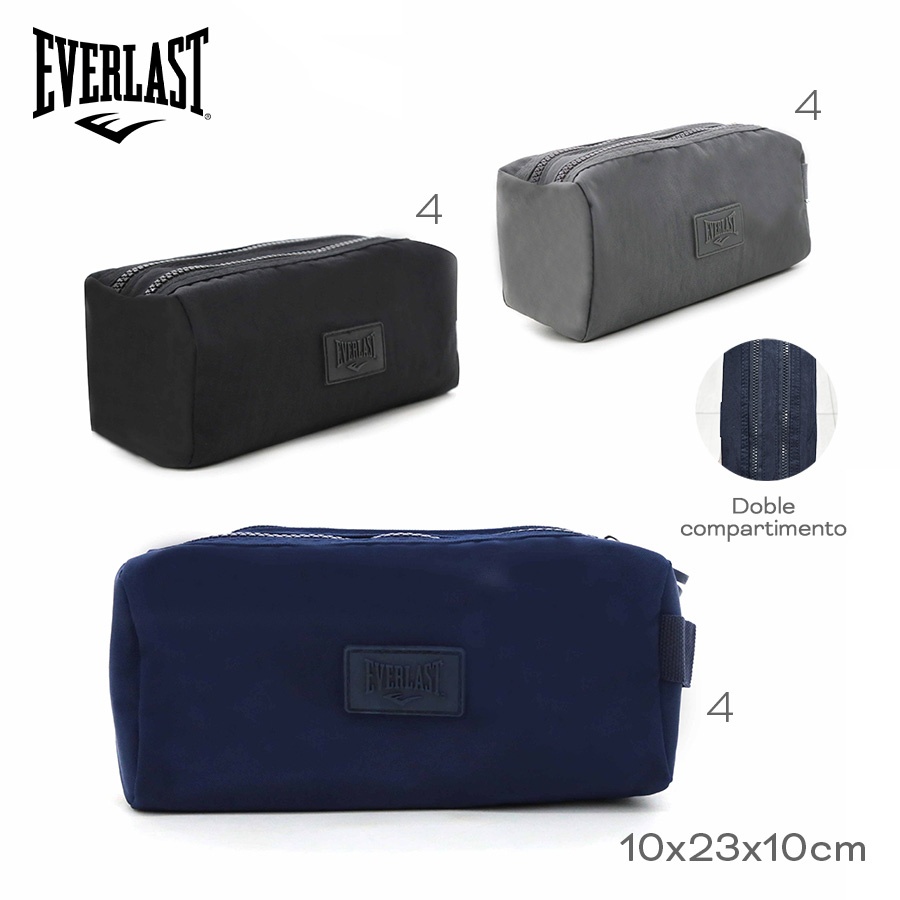 Cartuchera Everlast Gris 30226