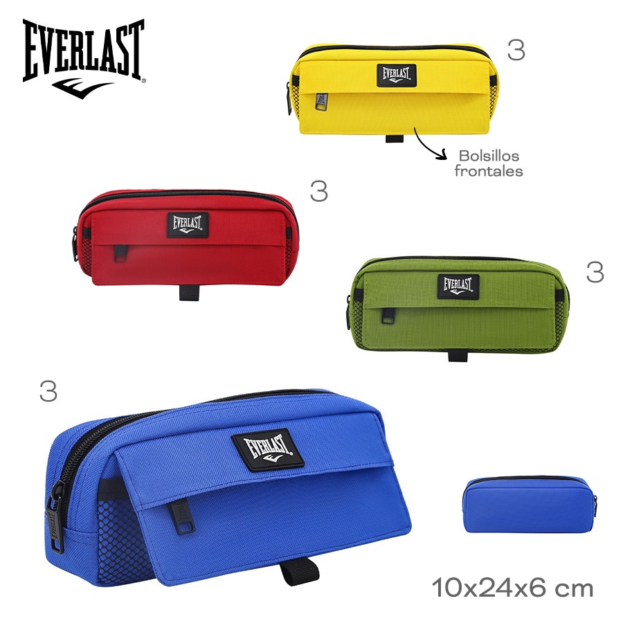 Cartuchera Everlast Varios Colores 30236