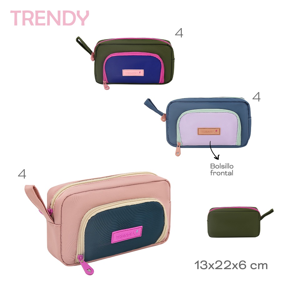 Porta Cosmeticos Trendy Varios Colores 30246
