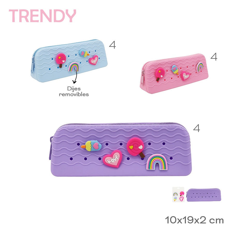 Cartuchera Trendy Varios Colores 30578
