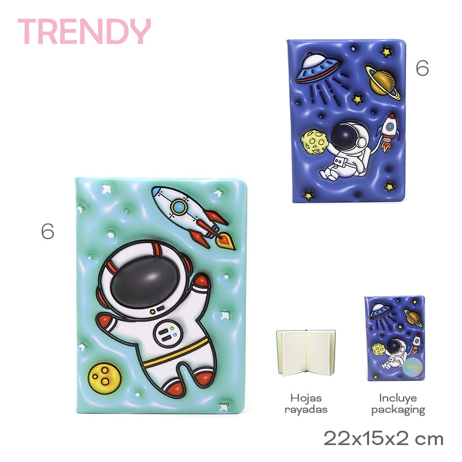 Cuaderno Trendy Varios Colores 30588