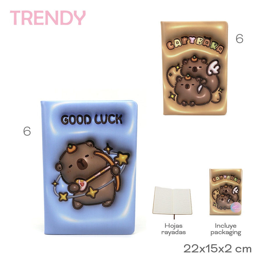 Cuaderno Trendy Varios Colores 30589