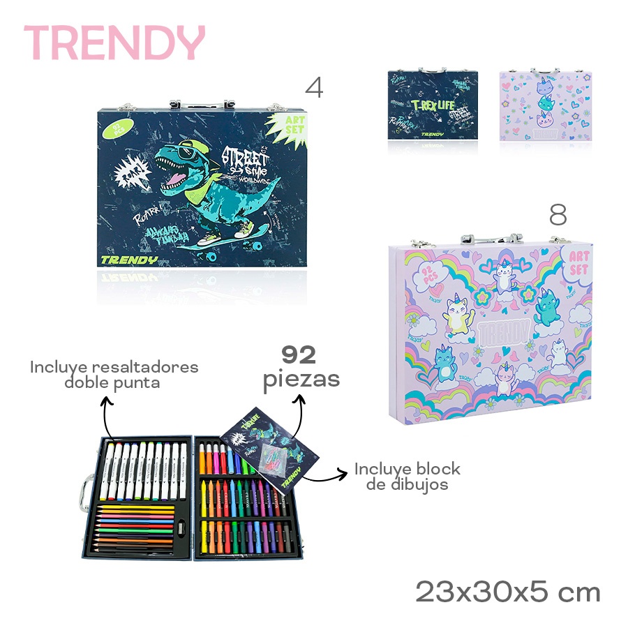 Set Arte Trendy Gatitos 31016
