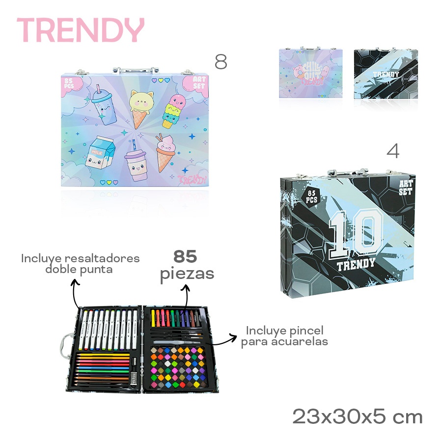 Set Arte Trendy Helado 31019