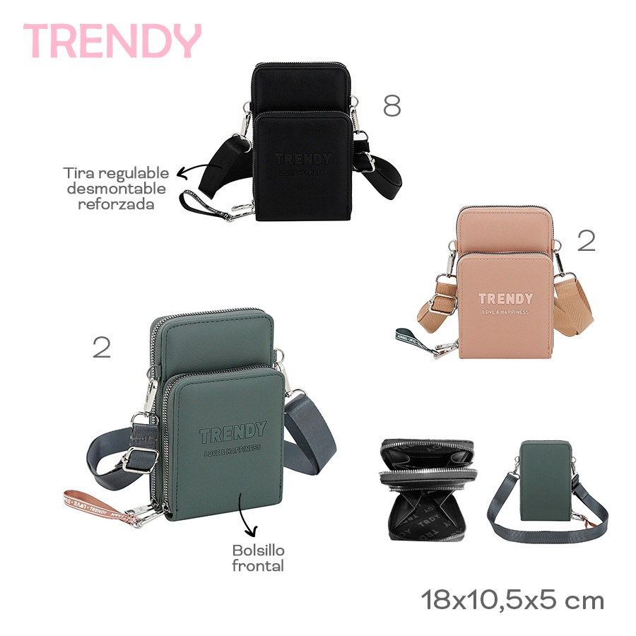 Portacelular Trendy Negro 31186