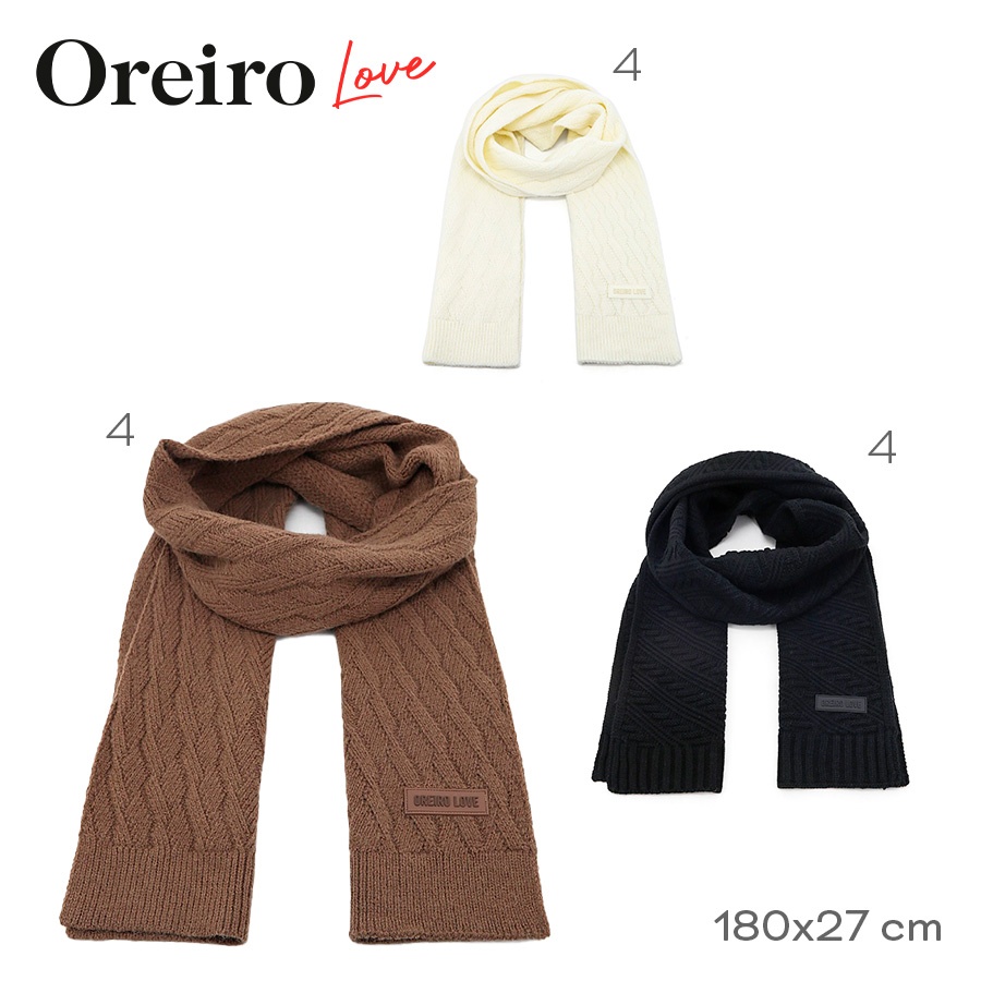 Bufanda Oreiro Love Varios Colores 31253